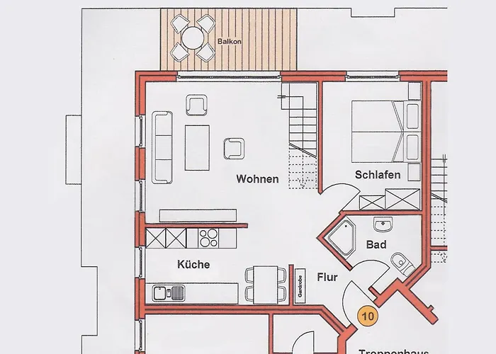 Haus Moewe Ii - Whg 10 Appartement Sellin (Rugen)